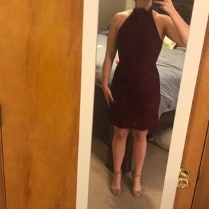 Perfect High Neck Wedding Guest Dress